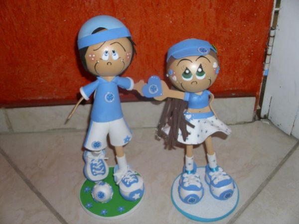BONECO CASAL DO CRUZEIRO