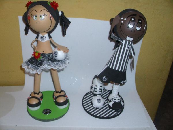 BONECO CASAL DO ATLÉTICO-MG