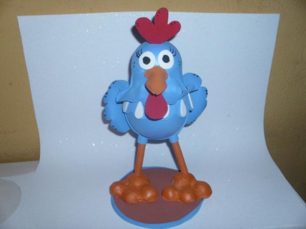 GALINHA PINTADINHA EM EVA