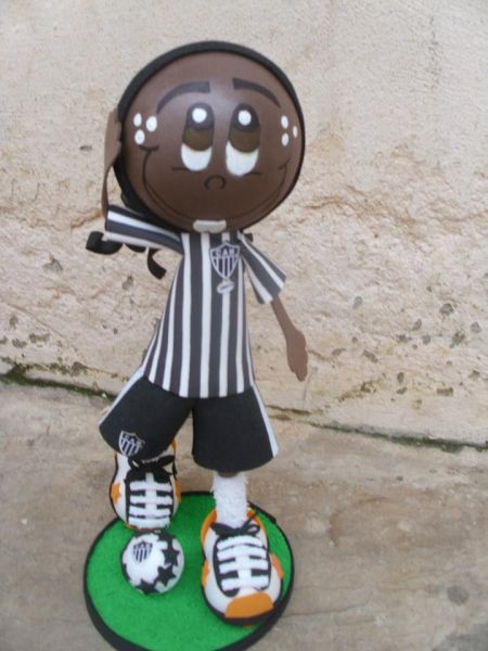 BONECO RONALDINHO EM EVA